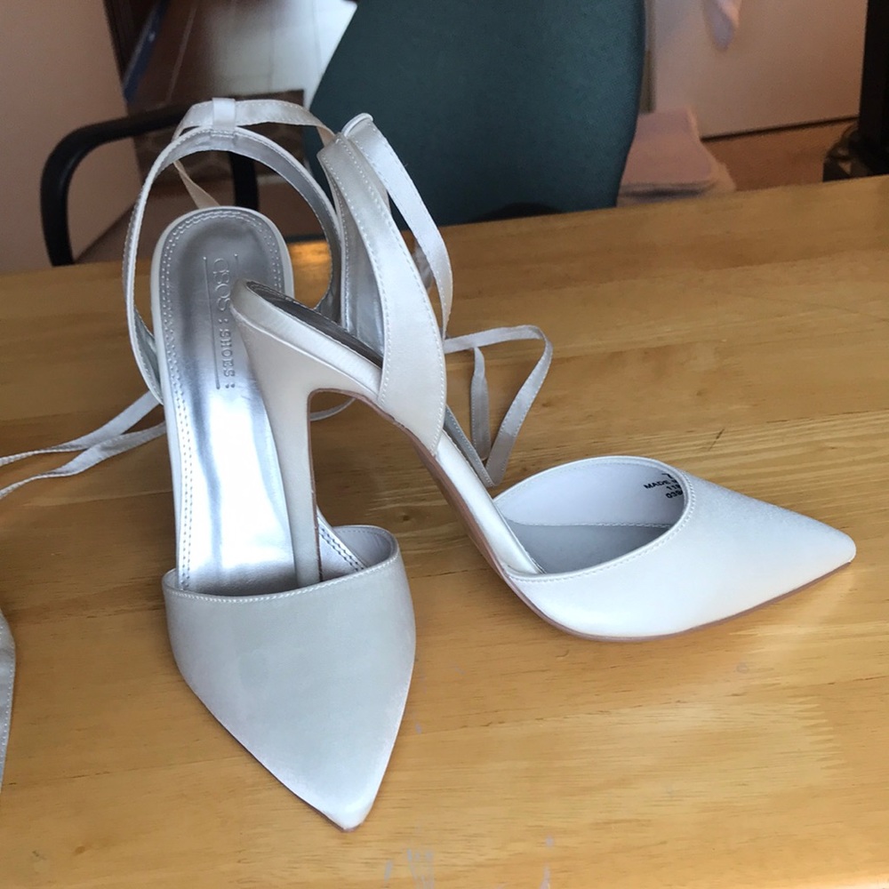 Asos satin pumps